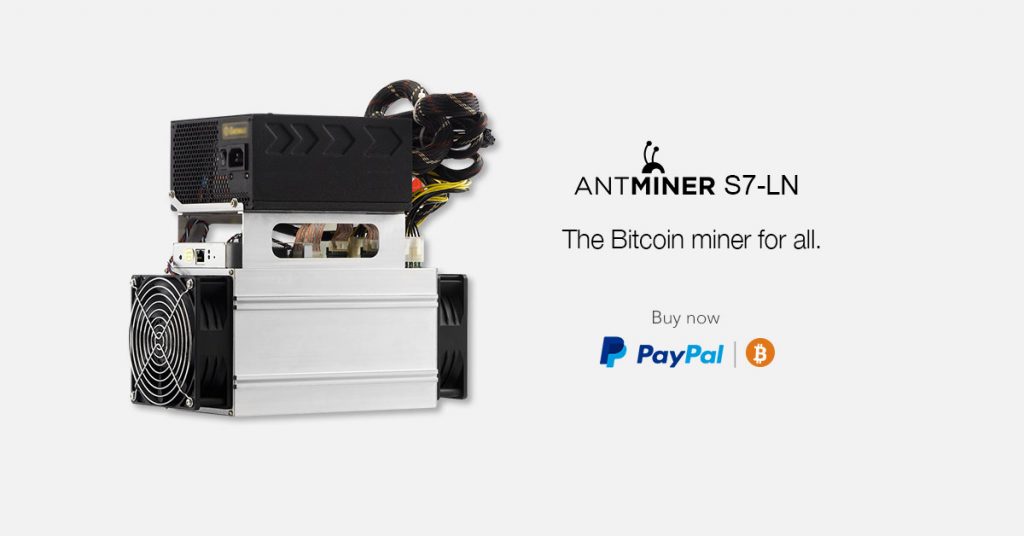 antminer s7-ln paypal